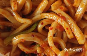 Oil-Poured Vegetarian Sauce Donkey Hoof Noodles