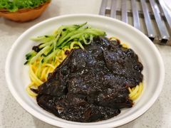 韩式炸酱面-釜山美食韩国炸酱面(长大店)