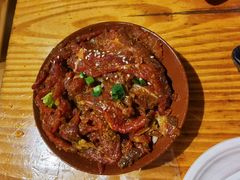 秘制香辣牛肉-胖记烤肉(江汉路店)