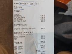账单-Fergburger(皇后镇店)