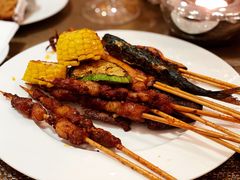 烧烤自助餐-阳朔悦榕庄·明月西餐厅&清风吧