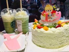 清香抹茶千层蛋糕-艾加柒克蛋糕茶歇甜品台(春熙路店)