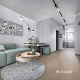 空间也围绕四个功能盒子形成自己的节奏