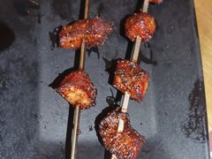 烤猪颈肉-烤匠麻辣烤鱼(环球中心店)