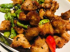 榄菜四季豆炒鸡脆骨-汤城小厨•粤菜•靓汤(苏州街店)