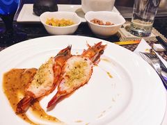 迷迭香蒜味大明虾-丹鼎铁板料理