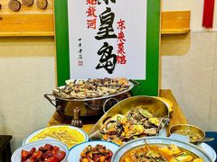 -东来菜馆•手抓海鲜家常菜•海鲜锅贴(鸽子窝店)