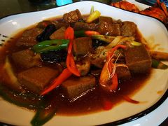 养生黑豆腐煲-呼吸森林·生态农庄农家乐私房菜