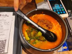 香草番茄汤.猪软骨面-和府捞面(东直门银座店)