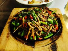 铁板鱿鱼须-青叶202都市餐厅(迪诺水镇店)