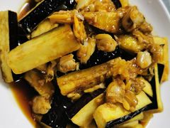蛤蜊肉拌茄子-华春餐馆(鱼山路店)