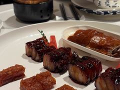 脆皮叉烧和黑叉烧双拼-炳胜品味(海印总店)