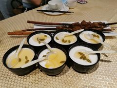 手工自制酸奶-巴扎美食·新疆菜·西域歌舞表演餐厅(新疆大厦店)