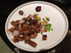 杏鲍菇黑椒牛肉粒-彩虹之约•淮扬家宴(亚运村店)