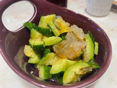 黄瓜拌海蜇-丁字口海鲜热炒·烧烤大排档