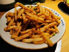 咸蛋黄炒茄子-吃饭皇帝大(解放西路店)