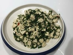 沙葱拌豆腐-宁夏国强手抓羊肉·清真菜(未央路凤三店)