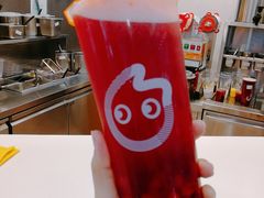奶霜莓莓果茶-CoCo都可(中华广场店)