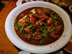 带鸡腰的未婚成年鸡-山沟沟羊小馆&烤全羊羊肉汤(麦岛店)