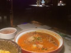 泡菜番茄炖肥牛-绿茶餐厅(财富购物中心店)