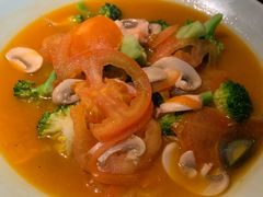 上汤时蔬-绿茶餐厅(松江万达店)