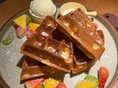 手作黄油华夫饼-The Good Place好地方·Brunch·coffee(国贸店)