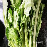 蒜蓉豆豉咸蛋炒油麦菜～容易下饭的家常菜
