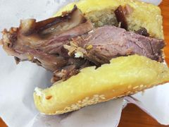 -京东一绝西海子西园烧饼夹肉