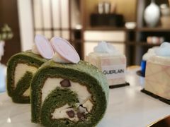 瑞士抹茶红豆卷-JW酒廊 JW Lounge(上海鲁能JW万豪侯爵酒店)