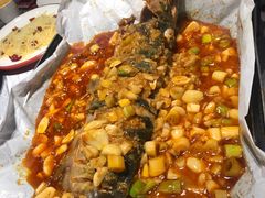 蒜香纸包江团烤鱼-红辣椒·川菜·火锅(张杨路店)