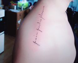 文字-椿树下·Tattoo纹身工作室