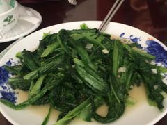 蒜茸油麦菜-范记靖远羊羔肉(博物馆店)