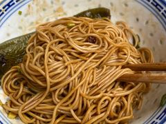 大肠白菜热拌面-水门桥面馆(东坡雅居店)