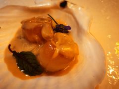 水波蛋鱼子酱-北京古城老院厉晓麟精致菜