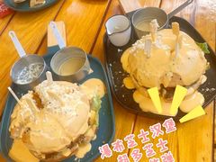 瀑布芝士汉堡-IFIF 如果花園(宽厚里店)