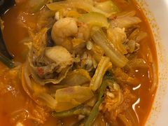 海鲜辣汤面-桃园中华料理炸酱面(燕儿岛路店)