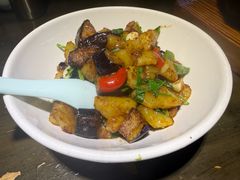 外婆炒的土豆茄子-老灶房-四川土菜(铁牛广场店)