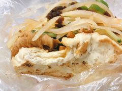 鸡蛋花干夹馍-三兄弟高炉烧饼