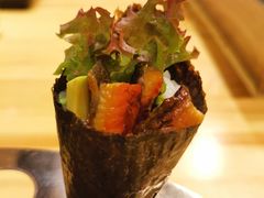 牛油果鳗鱼手卷-厦门源昌凯宾斯基大酒店-隠れ鉄板焼