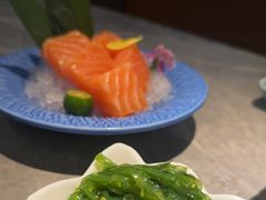 三文鱼腩刺身-炙柒Sekinana·精致日料(合生汇店)