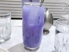 蝶豆花优格梳打-Lady M New York(澳门伦敦人店)