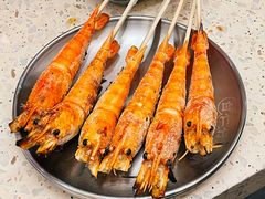 盐烤罗氏虾-白仁仔· 活烤海鲜 宵夜(豫园店)