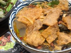 炸猪肉饼高汤嗦螺粉-笋爷高汤嗦螺粉·螺蛳粉(上社店)