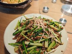 山坑鱼仔炒韭菜花-一品烧农庄·佛山本地特色菜