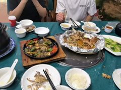 -古榕农庄·桑拿簸箕菜·招牌泥焗鸡(清远长隆店)