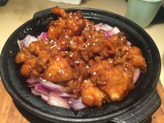 蒜香蜜汁排骨-绿茶餐厅(广州天河城店)