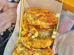鲜肉茄盒（香辣味）-李好吉吉自选炸鸡(星天广场店)