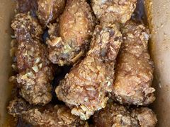 黄油蒜炸鸡小腿-富乐满韩国正宗炸鸡韩国料理(虹泉路店)