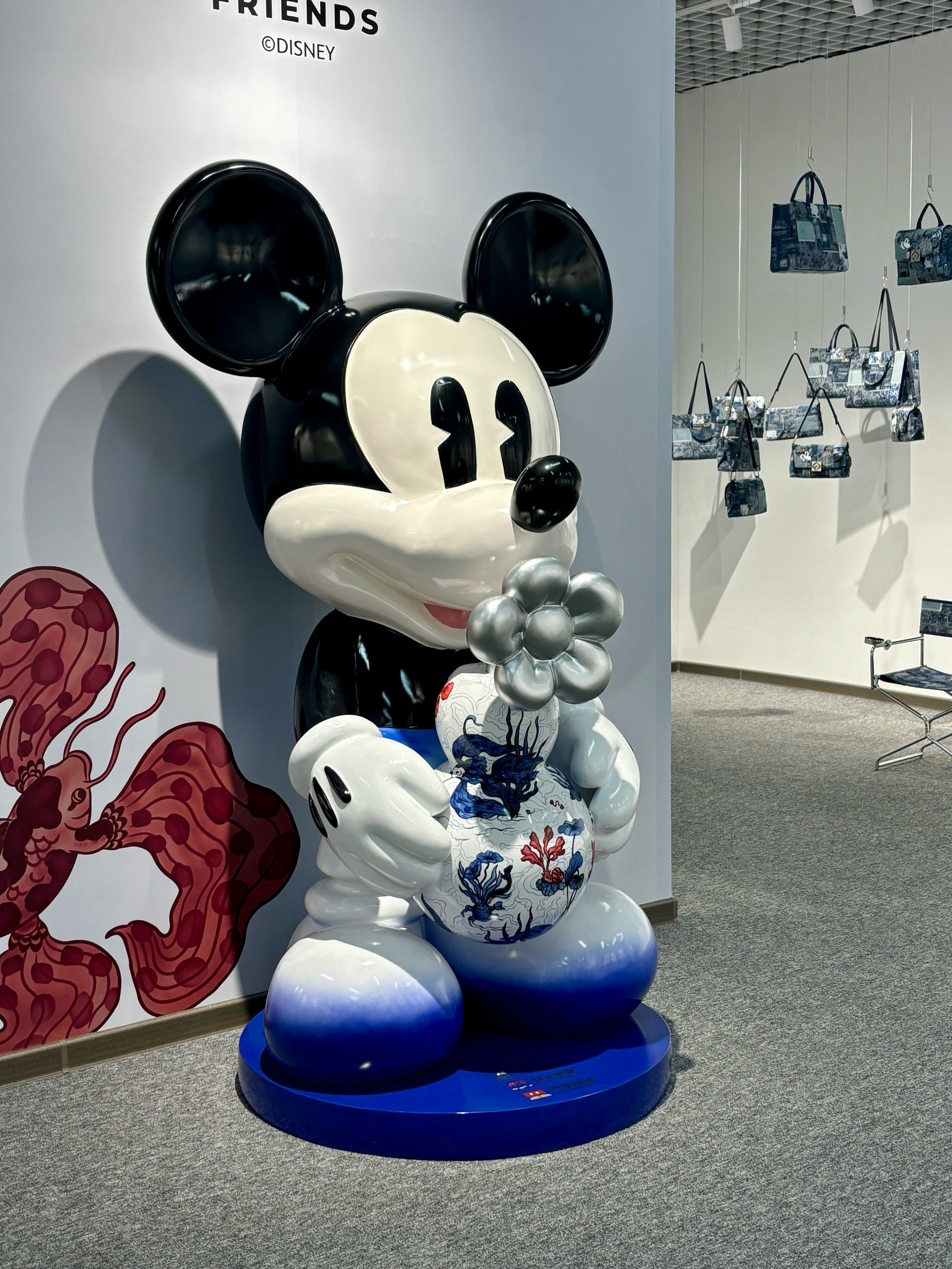 海口也有米奇青花主题展了!