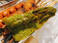 烤青椒-京韵胡同·酱香羊蝎子火锅涮肉(长寿路店)